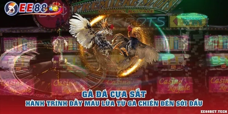 Gà đá cựa sắt - Hành trình đầy máu lửa từ gà chiến đến sới đấu